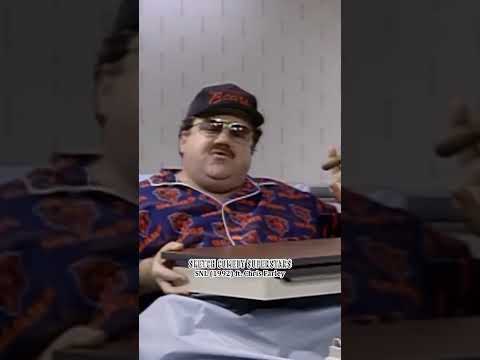 Chris Farley: Chicago Bears super fan eats BBQ in hospital bed #SNL #comedy #funny #shorts #football