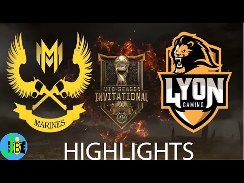Gigabyte Marines vs Lyon Gaming Highlights MSI Day 2 Play In | GAM vs LYN Highlights