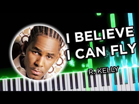 I Believe I Can Fly (Space Jam) - R. Kelly piano tutorial