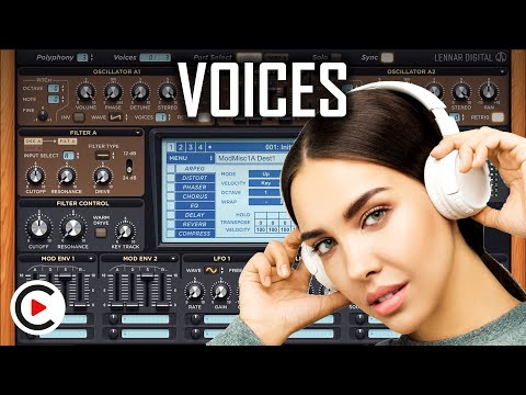 HOW TO USE VOICES | Synth Voices & Synth Unison Mode (SYNTHESIZER FOR BEGINNERS LESSON 4)