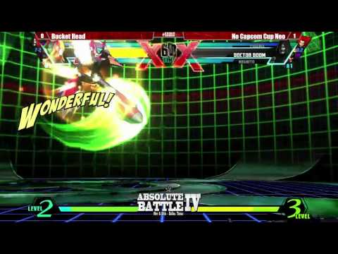 Buckethead vs Golden Boy Neo - Absolute Battle 4 - UMVC3 Loser's Finals