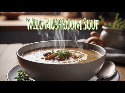 Creamy Mushroom Soup (Restaurant Style!) - Easy Recipe #mushroom #mushroomsoup #soup