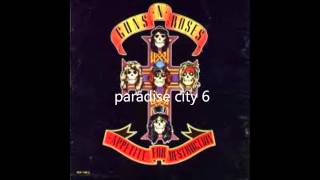 guns n' roses appetite for destruction ( full album )