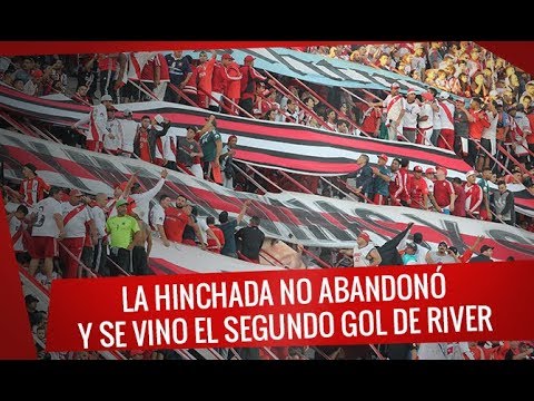 "River vs Rosario Central - La hinchada no abandonó y se vino el segundo gol de River" Barra: Los Borrachos del Tablón • Club: River Plate