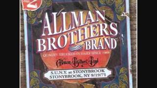 The Allman Brothers Band - 04 - Done Somebody Wrong (SUNY-Stonybrook, 1971)