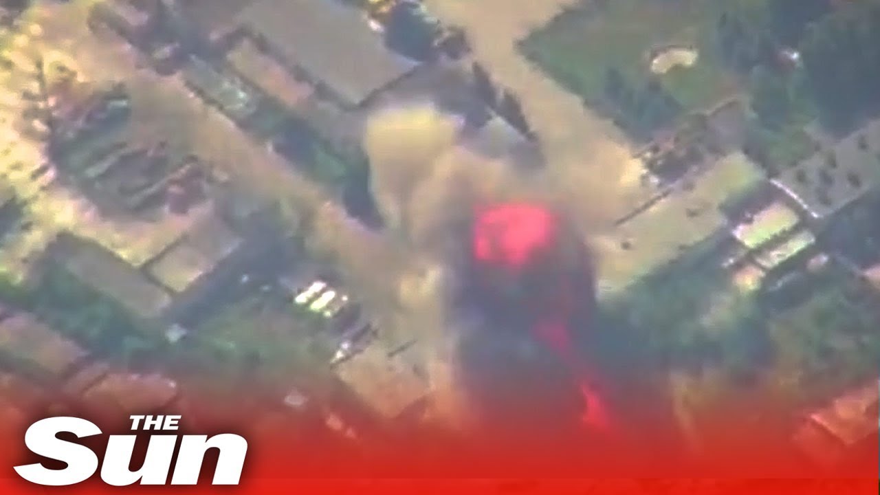 Forças militares russas bombardeiam infraestrutura militar ucraniana