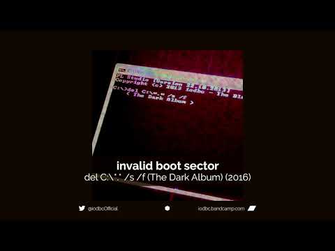 invalid boot sector