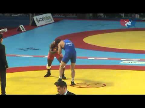 2011 Worlds Freestyle 66kg - Andriy Stadnyk (UKR) vs. Teyon Ware (USA)