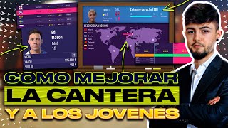 COMO UTILIZAR la CANTERA & MEJORAR las JOVENES PROMESAS en FIFA 23 MODO CARRERA! ✅