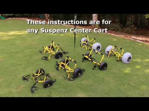 Suspenz Heavy Duty Airless Kayak Cart video poster
