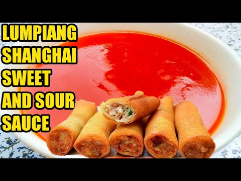 HOW TO MAKE LUMPIA SHANGHAI SAUCE | QUICK AND EASY SWEET AND SOUR SAUCE RECIPE