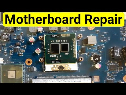 Laptop motherboard components names functions explained