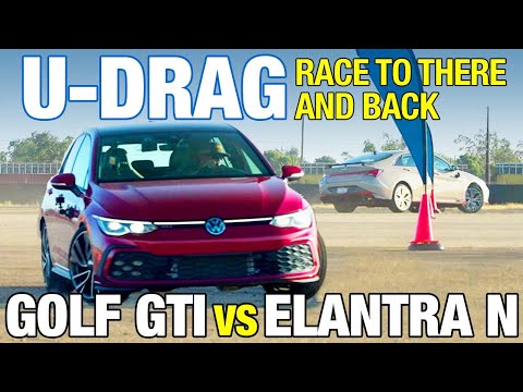 U-Drags: Hyundai Elantra N vs. Volkswagen Golf GTI