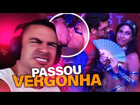 Super Xandão reacting to "You missed the mouth when you tried to kiss" - annoying pickup lines