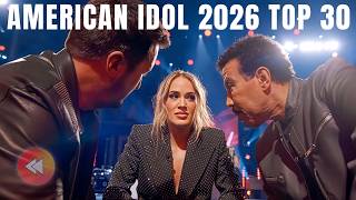 Idol 2026 Hollywood Week! TOP 30 REVEALED