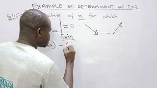 Download the video "Example on Determinant of 2×2 Matrix"