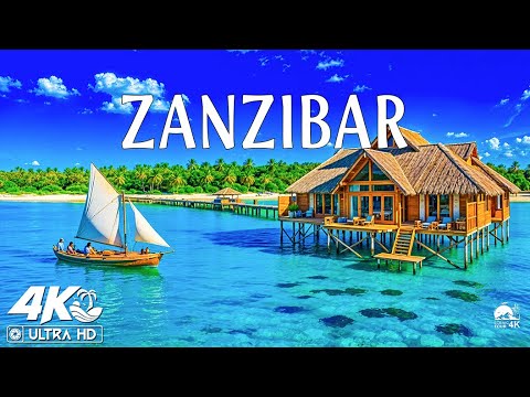 Zanzibar in 4K ULTRA HD - Tropical Paradise in Africa | Scenic Relaxation Film With Calming Music