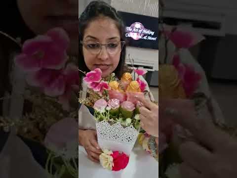 "Chocolate Bouquet Arrangements Online Class "