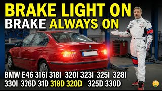 How to Fix Brake Lights Stuck On - BMW E46 (316i - 330d)
