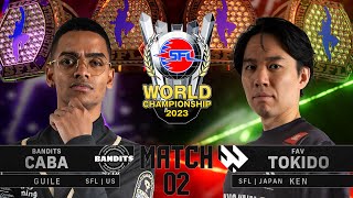 Caba (Guile) vs. Tokido (Ken) - Finals Match 2 - Street Fighter League: World Championship