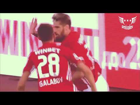 Raul Albentosa scores for CSKA vs. Levski 2:2