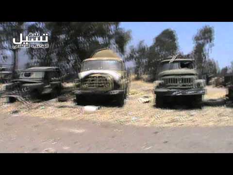 السيطرة على سرية النقل بمشاركة كتيبة العقاب في بلدة الشيخ سعد في ريف درعا