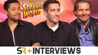 Jake Gyllenhaal, Dennis Quaid, & Jaboukie Young-White Interview: Strange World