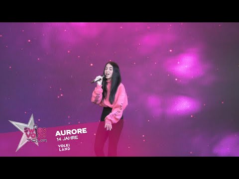 Aurore 14 jahre - Swiss Voice Tour 2022, Volkiland Volketswil