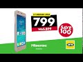 5 Hisense U962 For 799