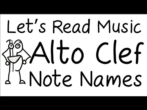 Let's Read Music 4.5 - Alto Clef Note Names