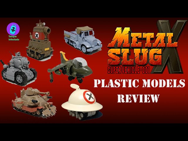 Vídeo relacionado con HiPlay Kits de modelo de plástico: Metal Slug X: Land Seek Truck, figuras de acción coleccionables estilo anime Mecha