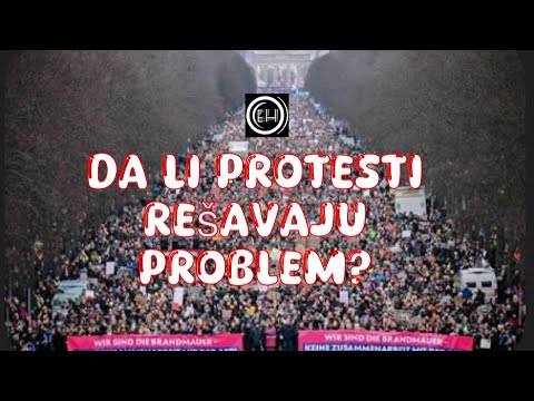 Da li protesti rešavaju problem?
