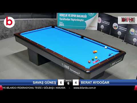 SAVAŞ GÜNEŞ & BERAT AYDOĞAR Bilardo Maçı - 