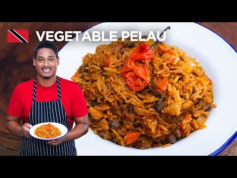 Flavorful Vegetable Pelau Recipe by Chef Shaun πΉπΉ Foodie Nation