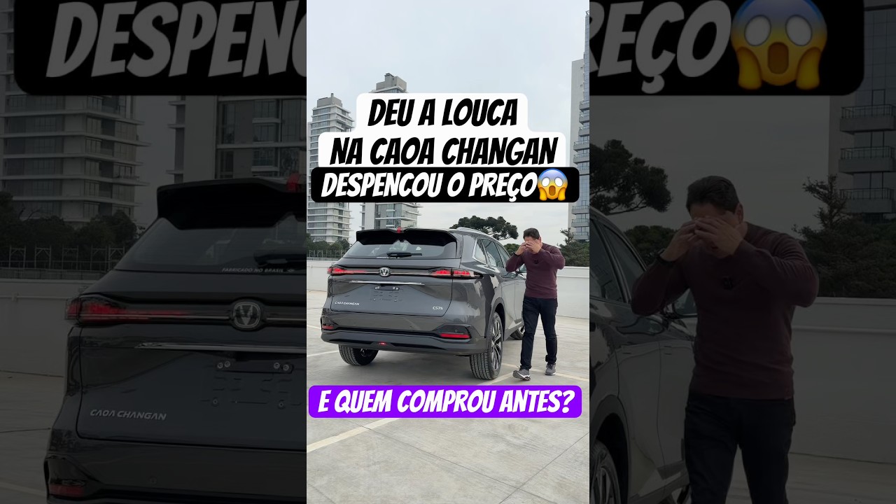 Baixou o Preço do CAOA Changan CS75 2027. De R$199.990,00 agora por R$179.990,00