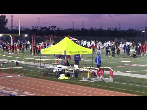 FSG 300m Hurdles Heat 1 vs Servite/Rosary/Laguna on 3-4-20