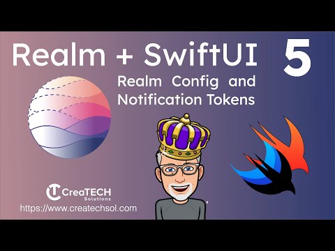 Realm+SwiftUI-3: Realm Config and NotificationTokens thumbnail