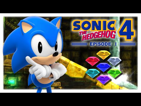Sonic 4 Episode I: Classic Sonic 100% Playthrough (All Chaos Emeralds)