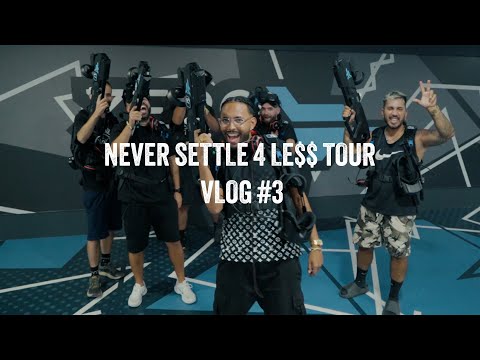NEVER SETTLE 4 LE$$ Tour VLOG #3 (Crowd Surf, Shows, VR, lifestyle)