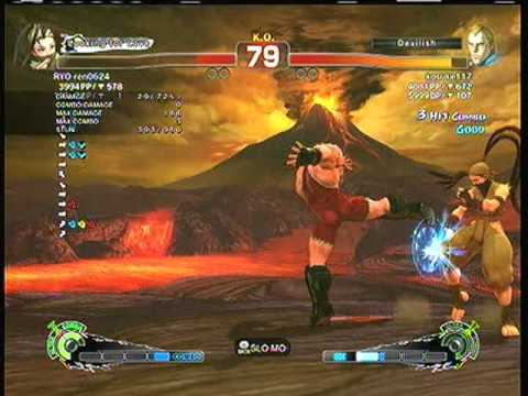 SSF4AE:  Ibuki (RYO ren0624)  vs. Abel (kosuke117)     SD