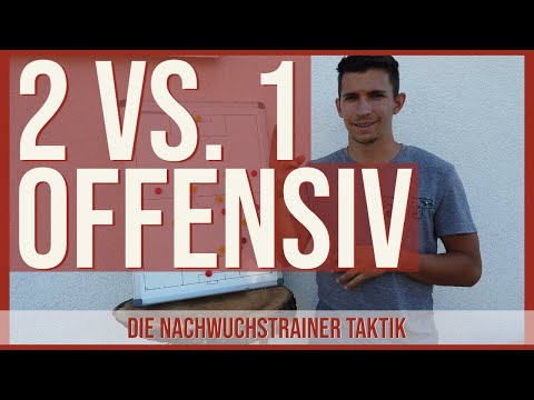 Tipps fürs 2 vs. 1 offensiv | Fußballtaktik