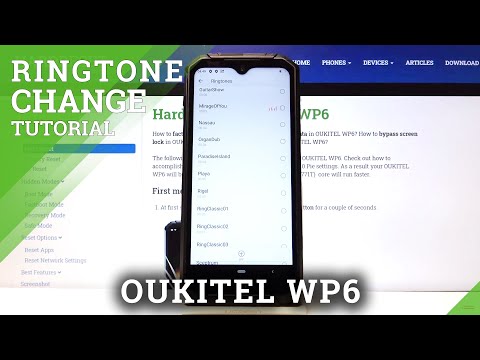 How to Change Ringtone in OUKITEL WP6 – Find Ringtone List