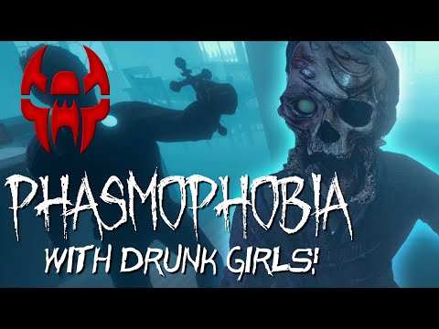 TJ Plays Phasmophobia With Two Drunk Girls (Stream Highlights)