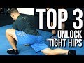 TOP 3 Hip Flexor Exercises to UNLOCK Tight Hips
