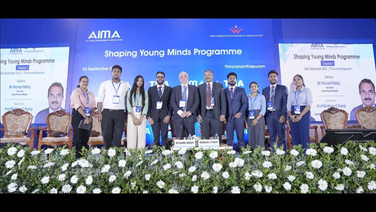 | AIMA -TMA | SHAPING YOUNG MINDS PROGRAMME 2025 | Session - I  | Thiruvananthapuram