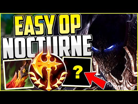 THIS NOCTURNE BUILD TURNED HIM INTO THE #1 CARRY JUNGLER FOR BEGINNERS - League of Legends Season 12