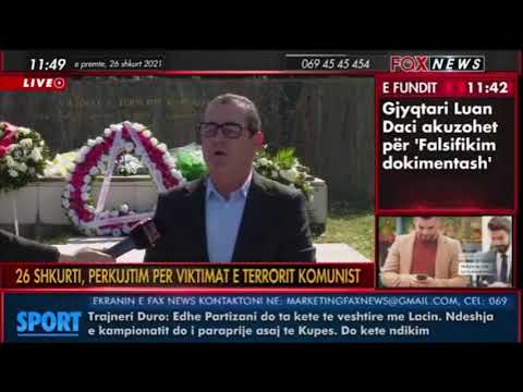 Fjala e zotit Nebil Cika me 26 shkurt 2021 varrezat e deshmoreve