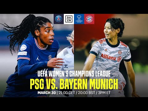 PSG - Bayern München | UEFA Women’s Champions League Viertelfinalrückspiel Ganzes Spiel