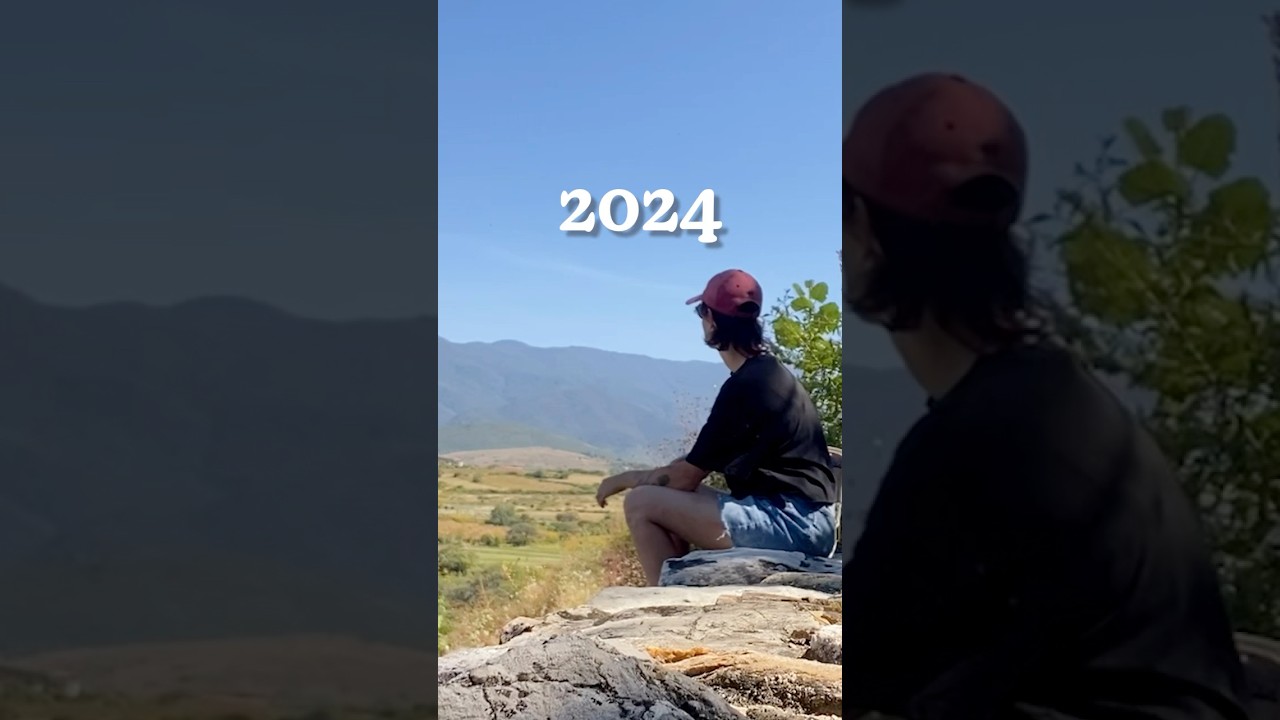 I filmed one second everyday in 2024 #travel #1SE #artist #2024