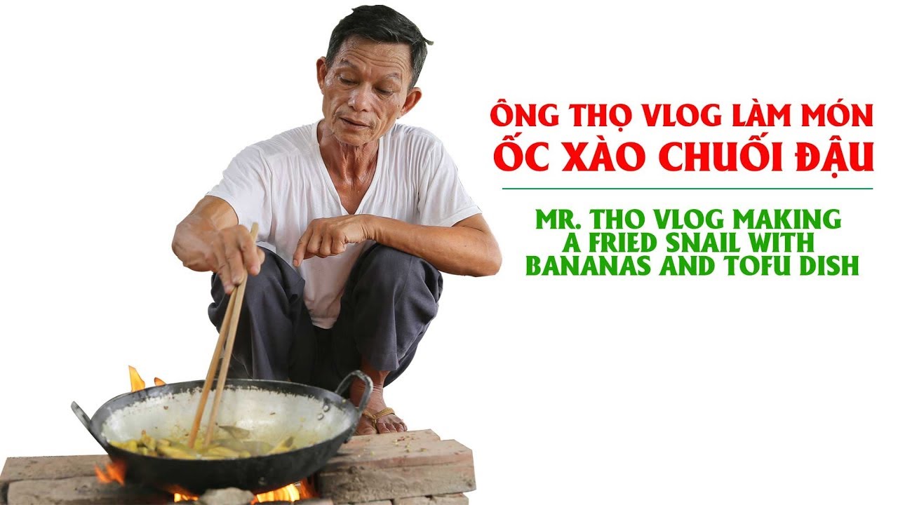 Nấu Canh ốc Chuối đậu